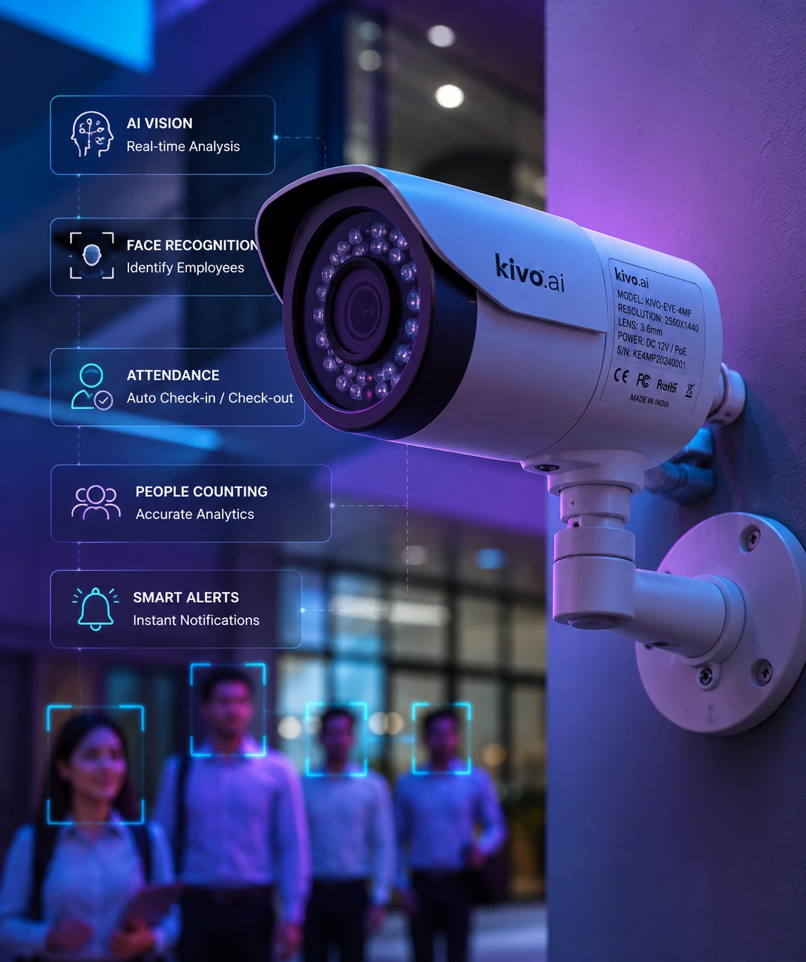 AI Vision System Camera