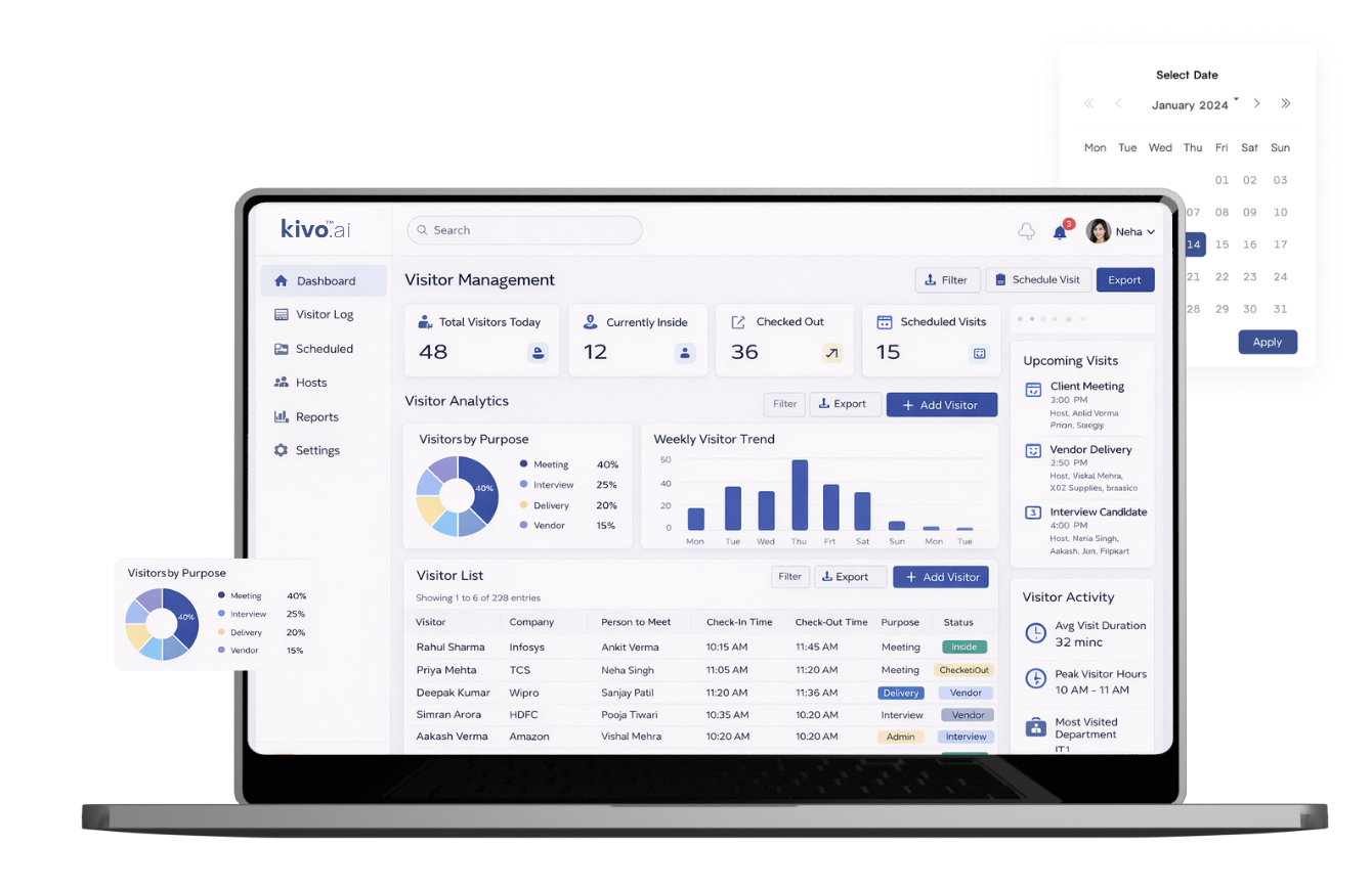 Asset Management Dashboard UI
